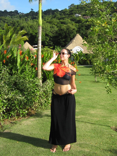 Beautiful Lady on Cruise